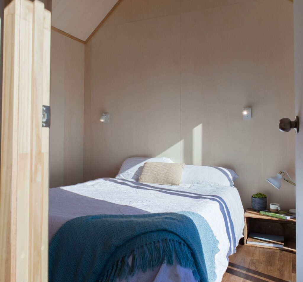 The Everest Tiny Home with mezzanine by Fox Cabins. tiny homes on wheels nz