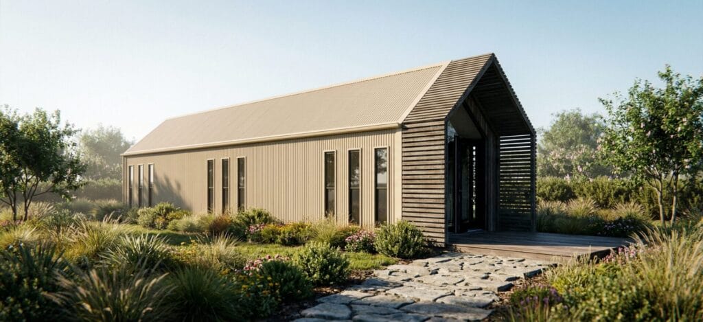 Consented Everest By Fox Cabins, Render, Transportable home & bach from 50m2 up to 100m2, 1 bedroom, 2 bedroom and 3 bedroom available